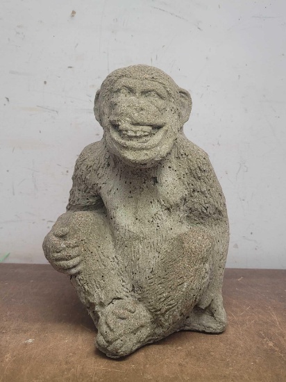 Concrete Monkey Statue
