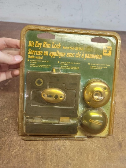 New Bit Key Rim Lock