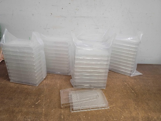 5 Packs of 10 Genetix 384 SQR Well Plate PS/Cover 10s