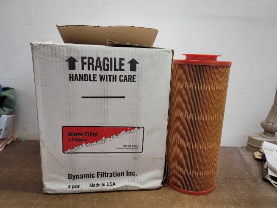 4 Charmilles 3-5 Micron Water Filters