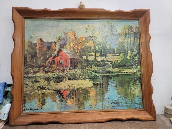 Peter Hayward Framed Print