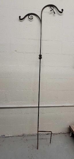 Shepherd Hook with 2 Hooks
