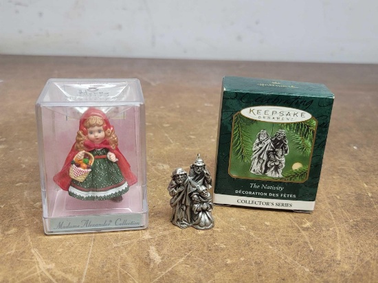 2 Hallmark Keepsake Collection Ornaments