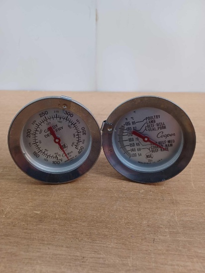 2 Meat Thermometers