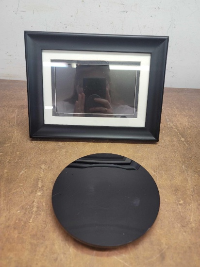 HP 7 inch Digital Photo Frame and Small Lazy Susan