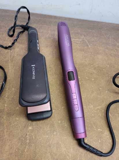 Remington Flat Iron and Angenil 2 in 1 Straightener and Curler