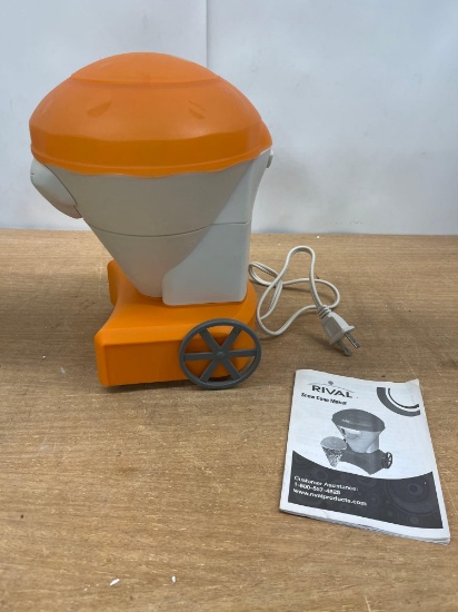 Rival Snow Cone Maker
