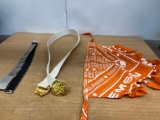 2 Ladies Belts / 1 Clemson Bandanna
