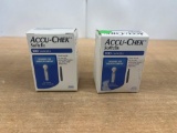 2 New Boxes Accu-Chek Softclik 100 Lancets