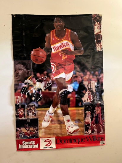 NBA Sports Illustrated Atlanta Hawks / Dominique Wilkins Poster