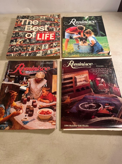 The Best of Life Book / 3 Reminisce Magazines