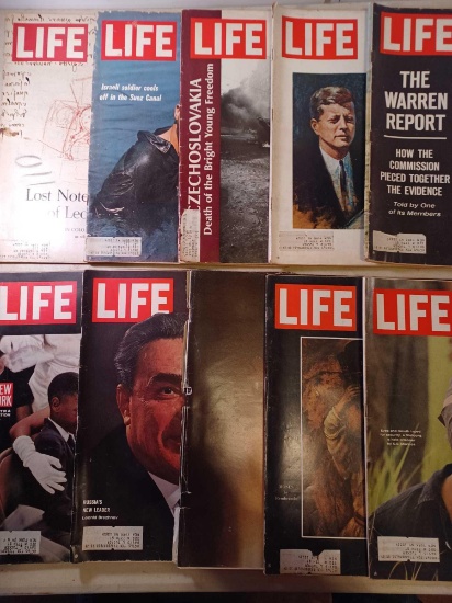 16 Life Magazines 1963-1995