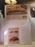Antique Car Advertisement Poster