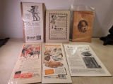 6 Advertisement Cutouts