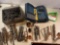 Box of Drill Bits, Nails , Nuts and Bolts Etc