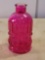 Hot Pink Glass Vase