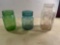 3 Glass Mason Jars