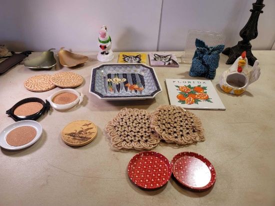 Coasters, Decorative Plate, Napkin Holders