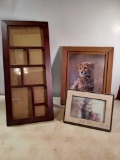 3 Wooden Picture Frames