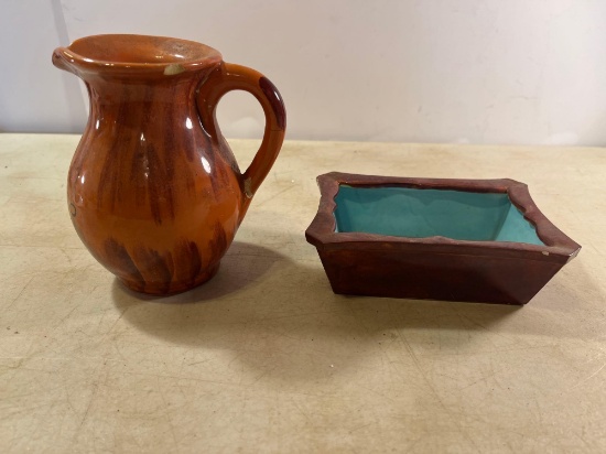 Pitcher and Candy Dish