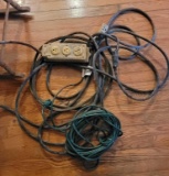 1 Heavy duty Extension Cord and 1 Extension Cord