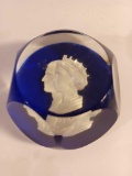 1953 Baccarat Queen Elizabeth Paper Weight