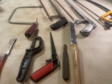 3 Hacksaw, C Clamp, Knife , Etc