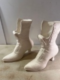 2 Ceramic Boot Heels