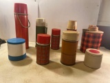 9 Vintage Thermos