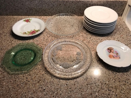 12 Assorted Saucers