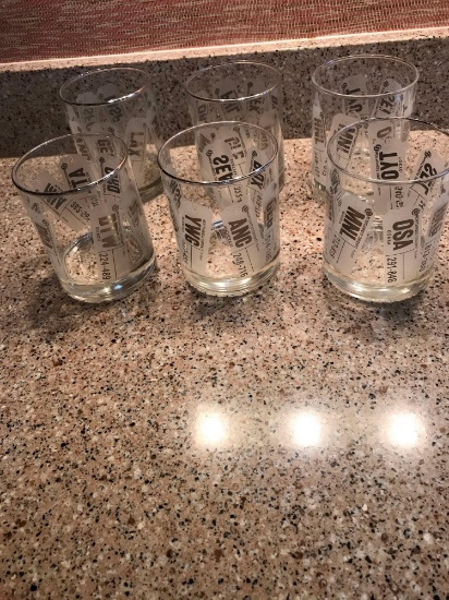 6 Decorative Glasses