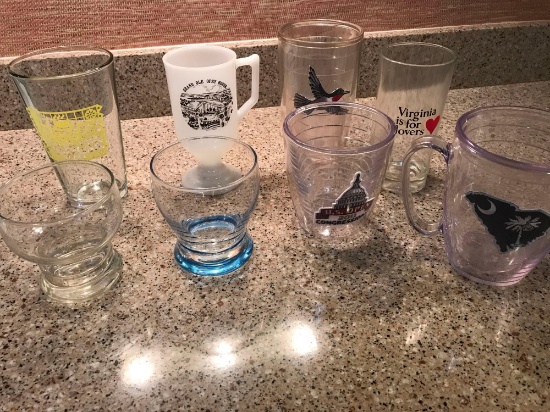 8 Cups and Glasses