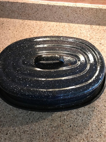 Small Enamel Roaster