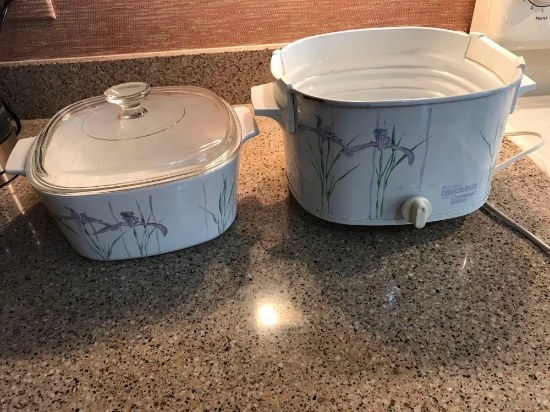 Rival Crockpot by Corning Ware with Bowl