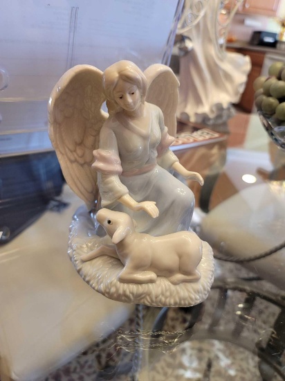 Music Box Angel Figurine