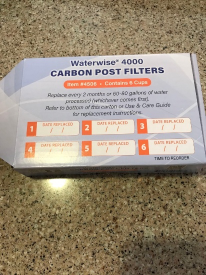 Waterwise 4000 Carbon Post Filters