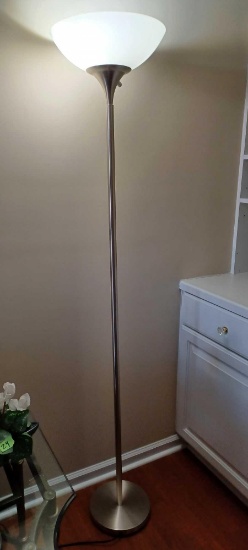 Chrome Finish Floor Lamp