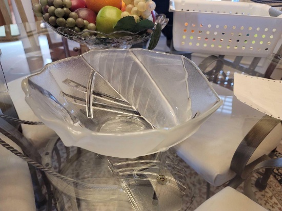 Glass Fruit Bowl