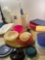 Plastic Bowls, Top, cereal Containers, Pitcher, Plates Etc