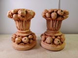 Set of 2 Decorative Candle Holders