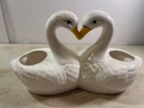 Love Swans Planter