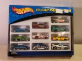 9 Hotwheels Cars and 1 Kelloggs Car