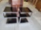 2 Metal and Glass Endtables