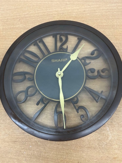 Sharp Wall Clock