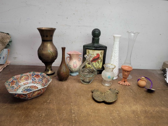 Decorative Vases, Bottle, Bowl, and Etc.