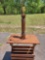 Wood Lamp/Table/Magazine Rack