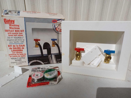 Oately Washing Machine Outlet Box Kit