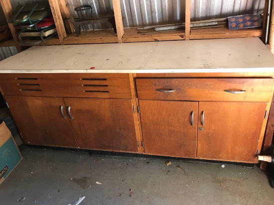Wooden Cabinet and Countertop