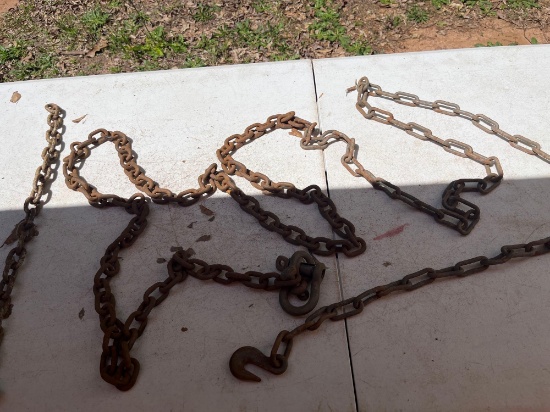 2 Ft Chain / 14.5 Ft Chain with Hooks