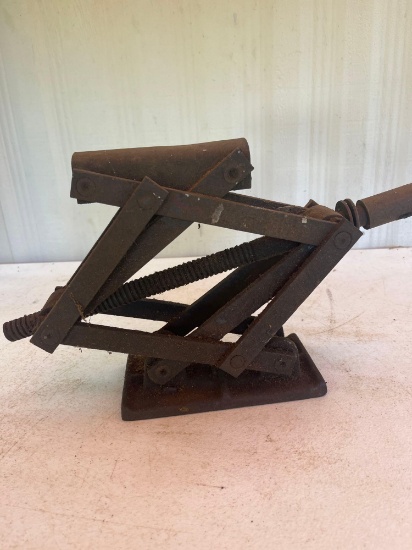 Vintage Metal Car Jack